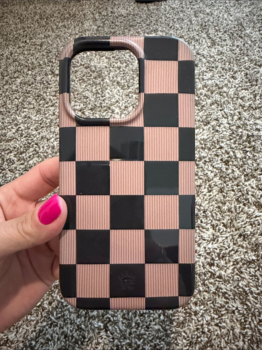 Velvet Caviar Checkered Phone Case